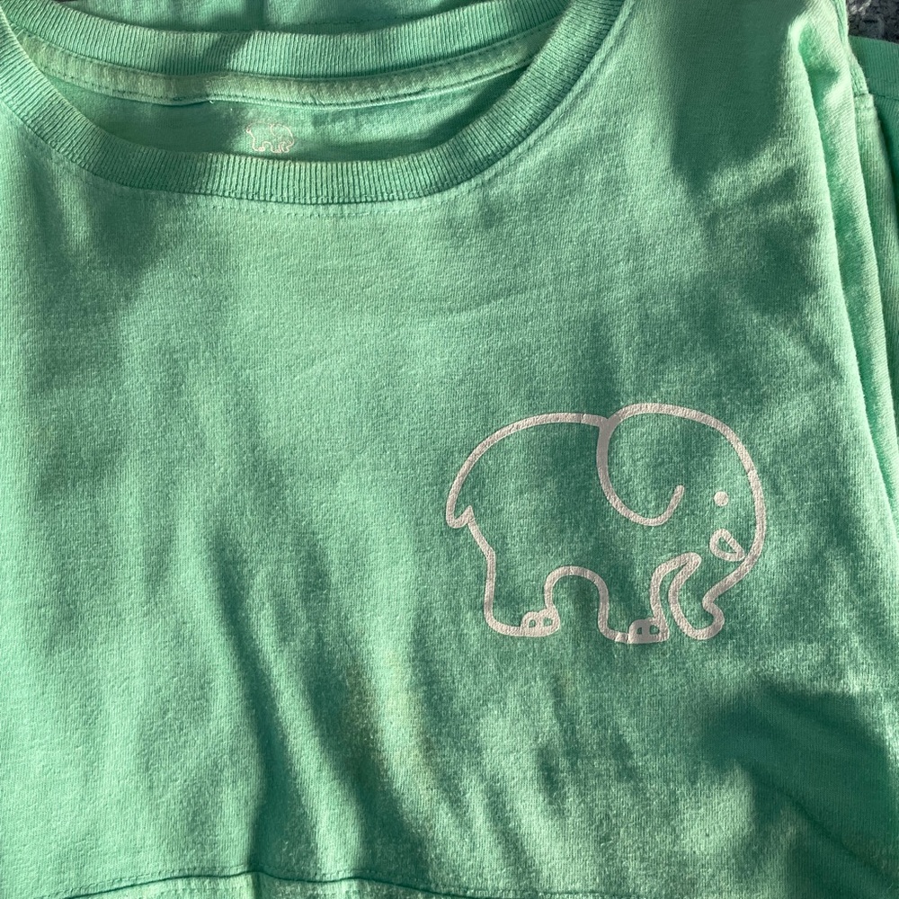 Ivory Ella Spirit Jersey Green Long Sleeve Tunic - Picture 3 of 4
